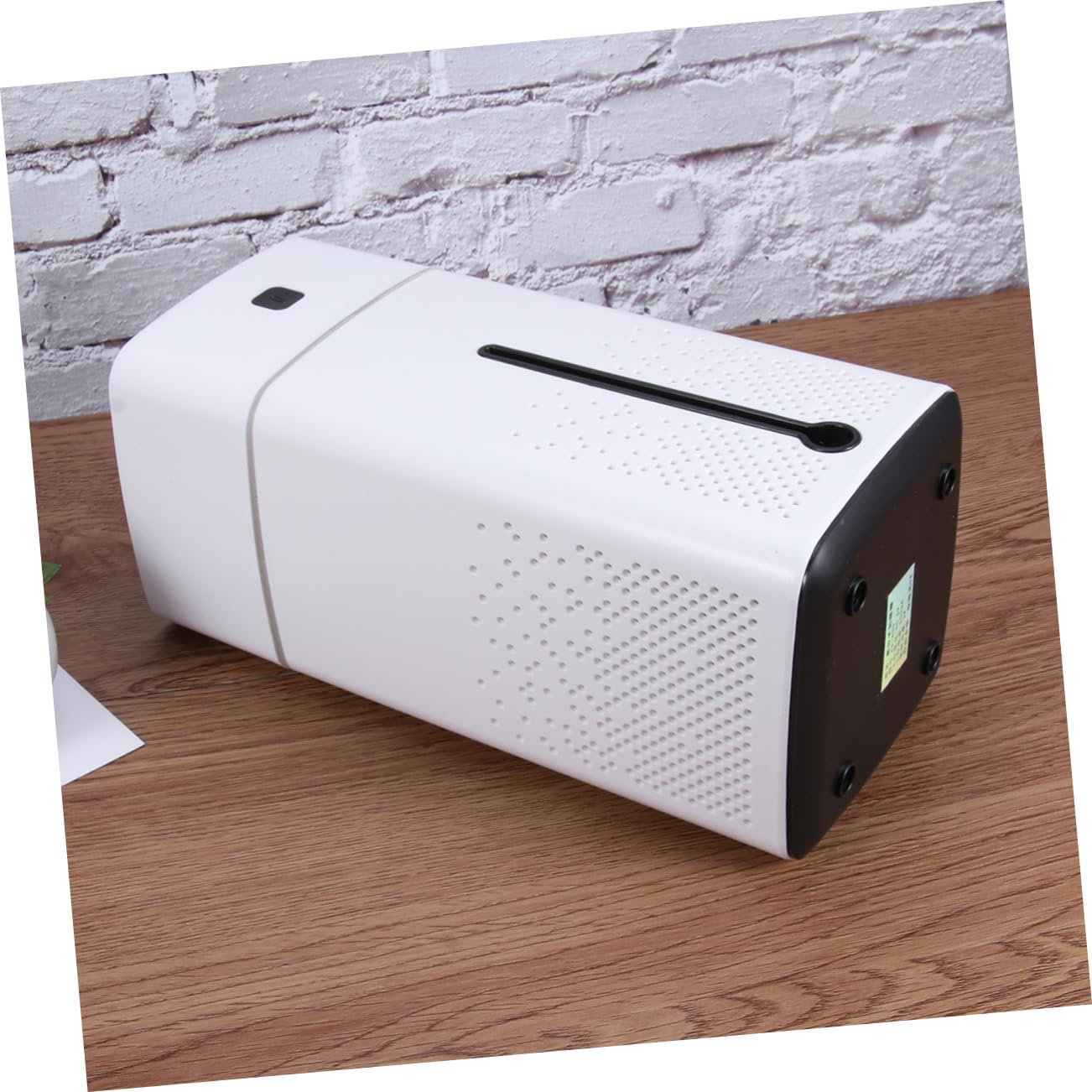 Umidificatore USB Mini Silenzioso da 1l in Plastico Bianco | Casa e Auto, Luce LED Notturna, Formato da Scrivania, per Aumentare Umidità e Attenuare Odori