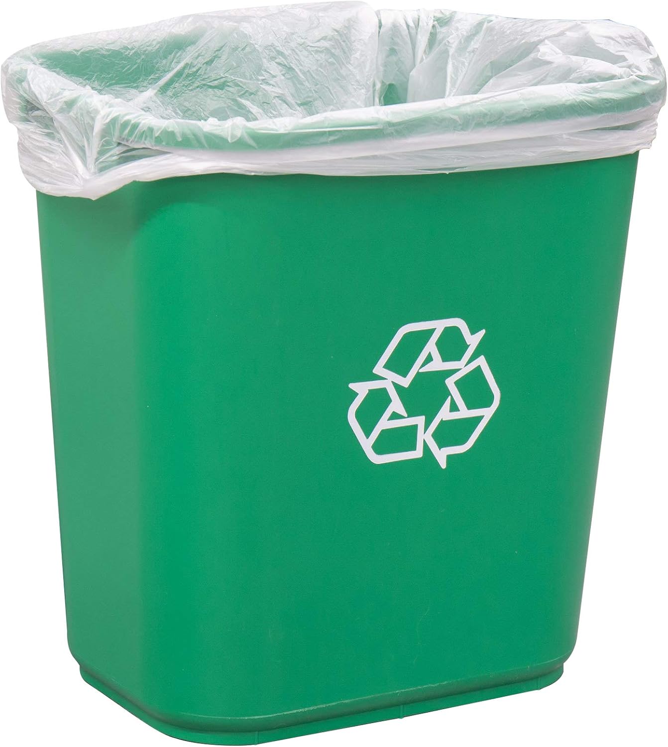 2.6 Gallon (10 Liter) Clear Small Trash Bags (440 Bags) 2 Gallon Bathroom Garbage Bags Plastic Wastebasket Can Liners for Home and Office Bins, 440 Count