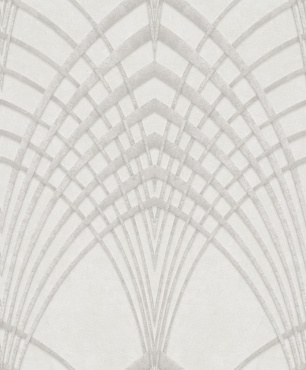 CONCORD WALLCOVERINGS ™ Plain & Textures Style Classic Wallpaper Roll, Grey & White, Non-Self-Adhesive, Lightly Textured Surface – 32.8ft x 21in (10m x 53cm), 56 Sq Ft WP5