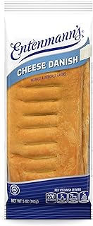 (Individual) Entenmann's Cheese Danish, Danishes, Naturally and Artificially Flavored, 5 oz Pouch