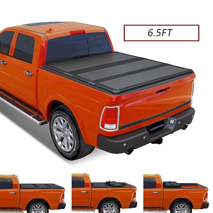 Buy Kikito Professional FRP Hard TriFold Truck Bed Tonneau Cover for