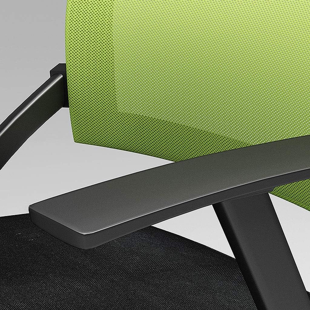 Folding Chairs, Restaurant Chair Garden Loungeng Steel Metale Fabric Padded Office Computer Back Rest(Gray)/Grey