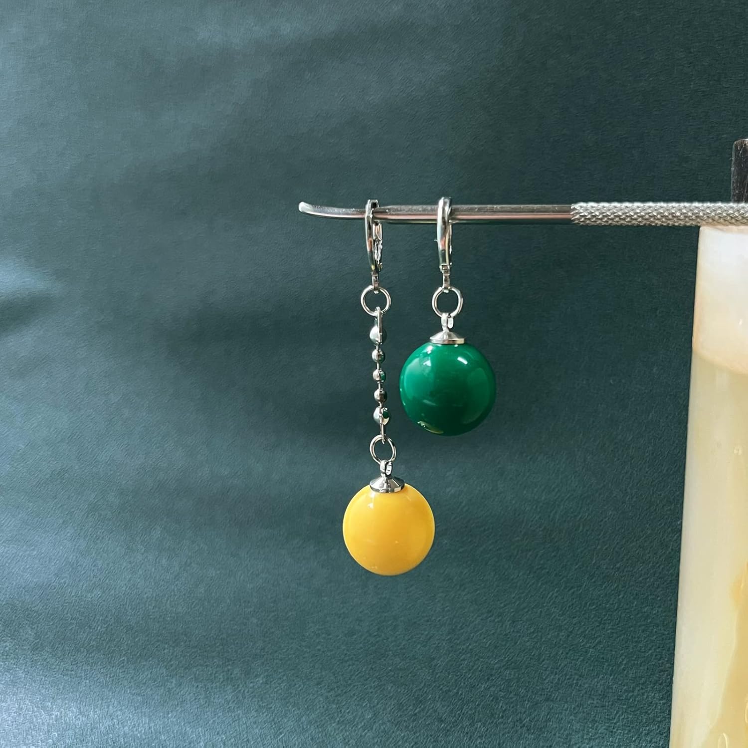 Anime Goku Earrings Dragon B. Costume Jewellery Accessories for Men & Women Yellow/Dark Green 3 pcs - Image 7