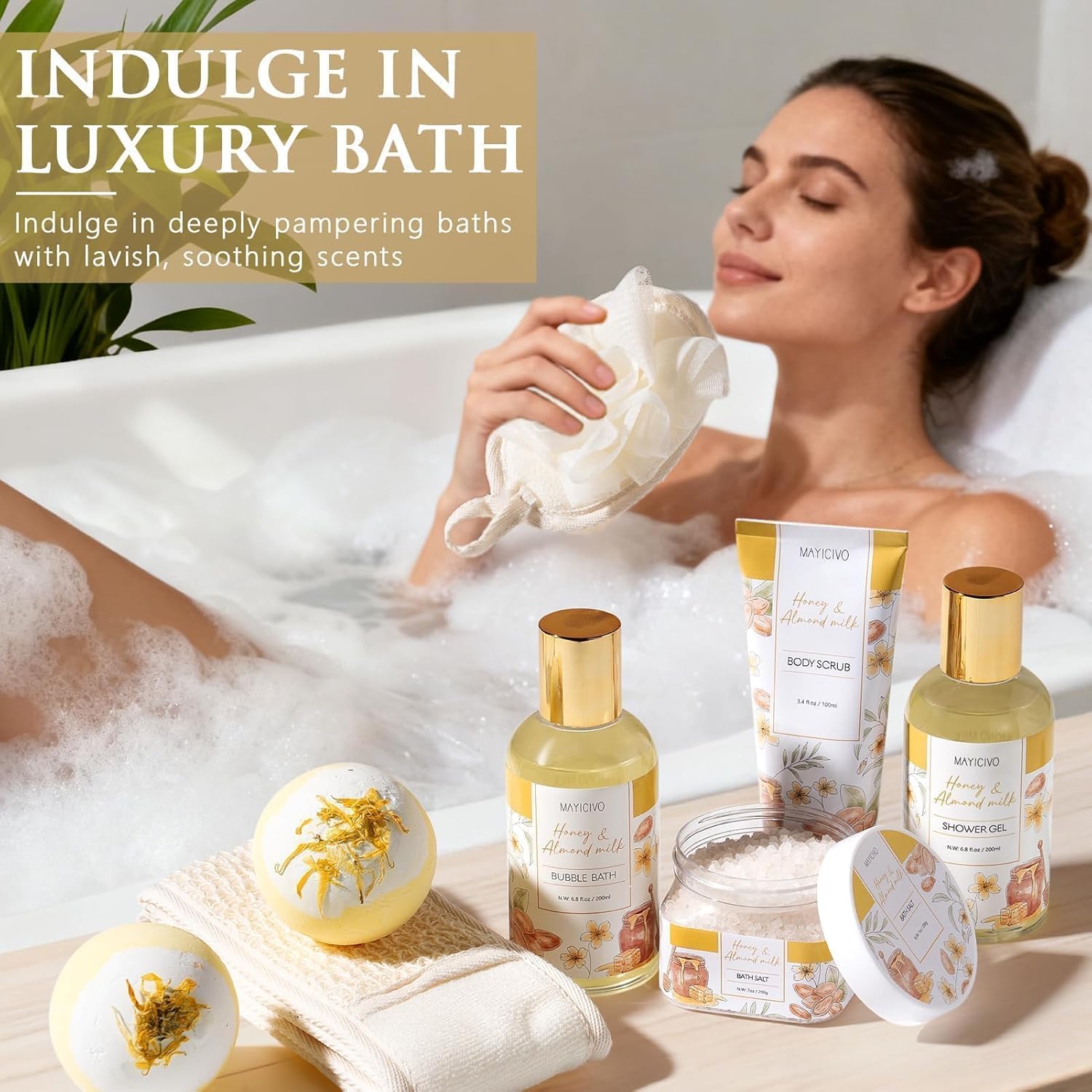 MAYICIVO Presentes De Aniversário Para Mulheres, Cestas De Spa Relaxantes Com Mel E Leite De Amêndoas, Kit De Autocuidado Para Banho, Conjunto De Presente Para Casa, Kit De… em promoção! Veja a oferta e mais achadinhos de Kits 8 Hoje é o melhor dia para comprar MAYICIVO Presentes De Aniversário Para Mulheres, Cestas De Spa Relaxantes Com Mel E Leite De Amêndoas, Kit De Autocuidado Para Banho, Conjunto De Presente Para Casa, Kit De… com aquele preço maroto! Promoção! Aproveite a oferta! 8