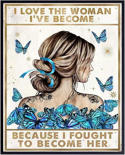 YELLOWBIRD ART & DESIGN Decoración de pared inspiradora – Arte de pared motivacional – Arte de pared bohemio – Decoración de pared con citas