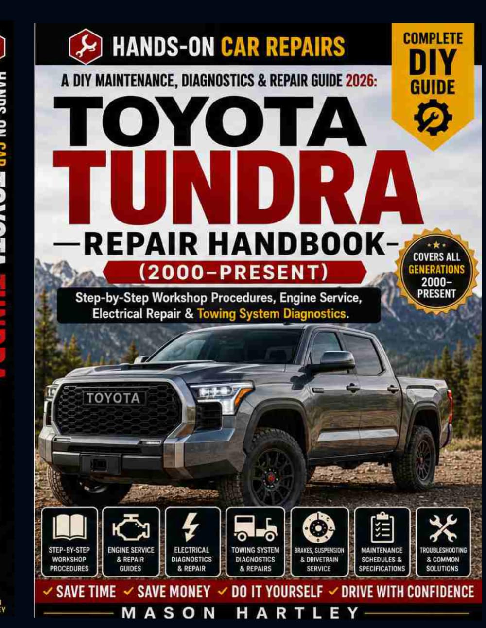 A DIY Maintenance, Diagnostics & Repair Guide 2026: TOYOTA TUNDRA REPAIR HANDBOOK (2000–Present): Step-by-Step Workshop Procedures, Engine Service, Electrical Repair & Towing System Diagnostics