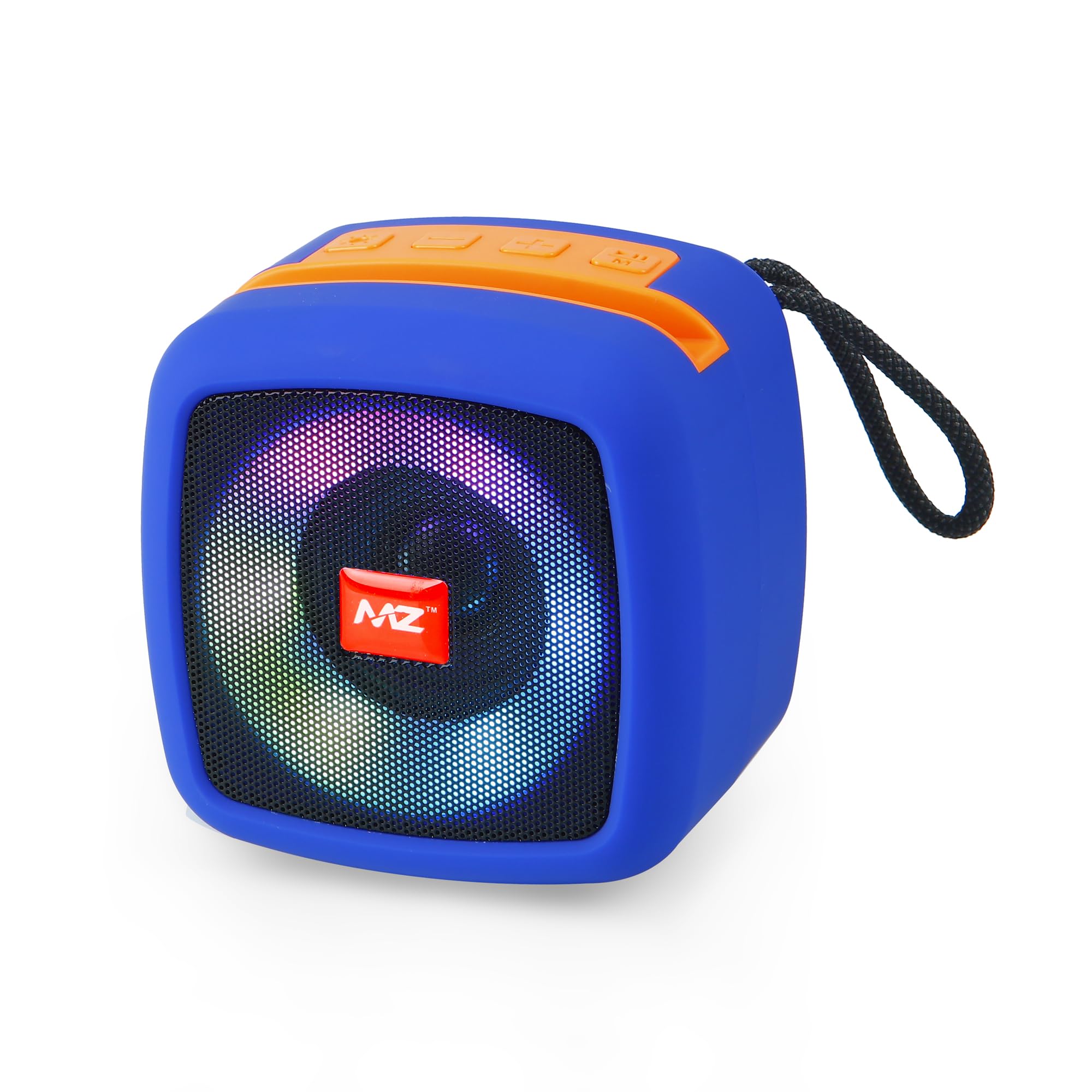 MZ M13VP (Portable Bluetooth Speaker) Dynamic Thunder Sound Built in Disco Light 5 W Bluetooth Speaker-Blue-picture-28