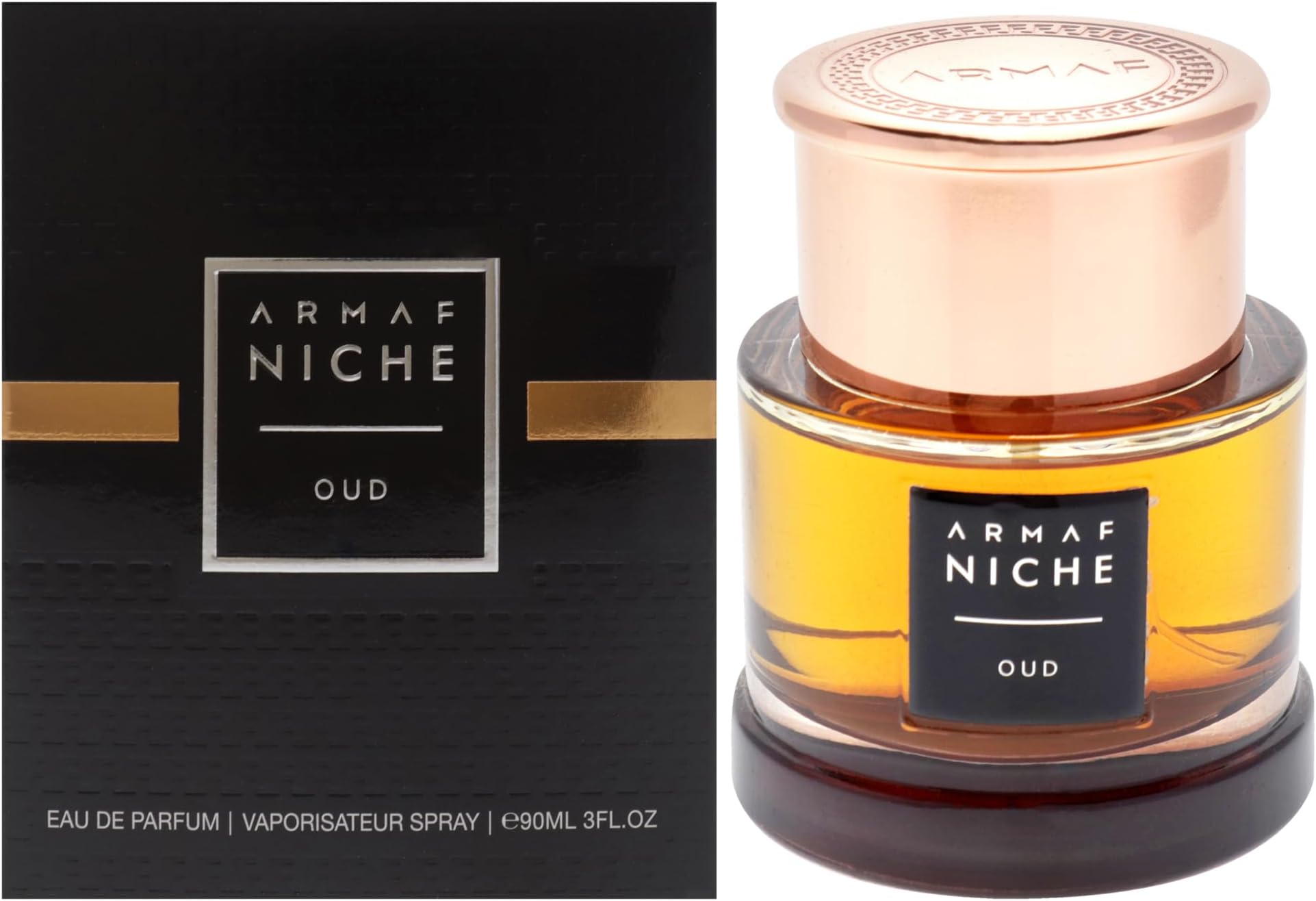 ARMAF Men's EDP Niche Oud Perfume, Aeromatic, 90 ml