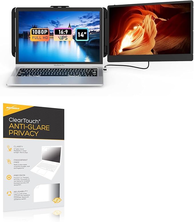 Protector de Pantalla Antirreflejos y Privacidad (2 Unidades