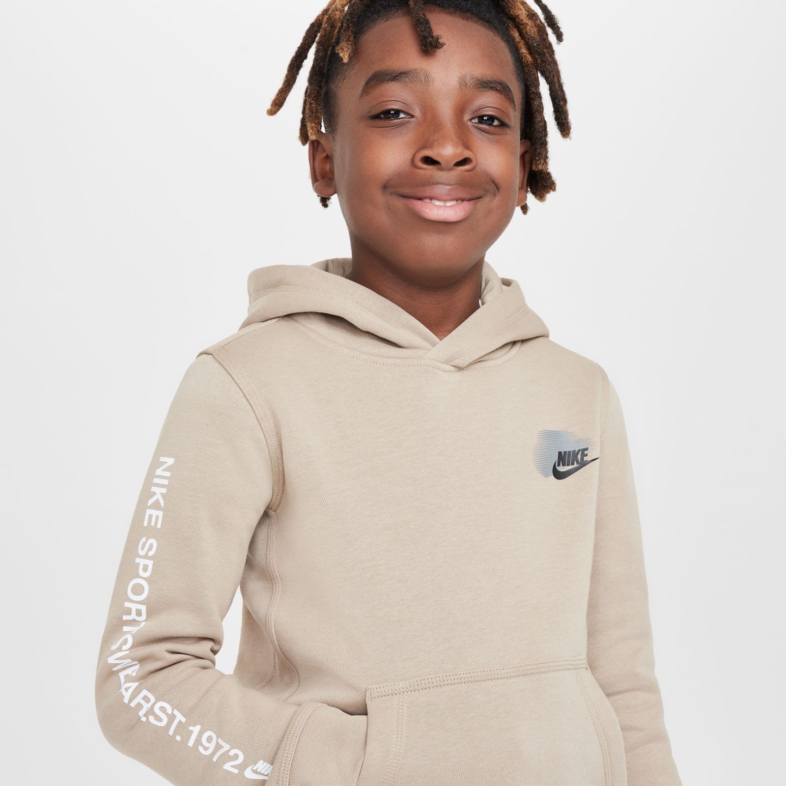 Nike Nike Sportswear Fleece-Hoodie für Ältere Kinder (Jungen) Felpa con Bambini e Ragazzi