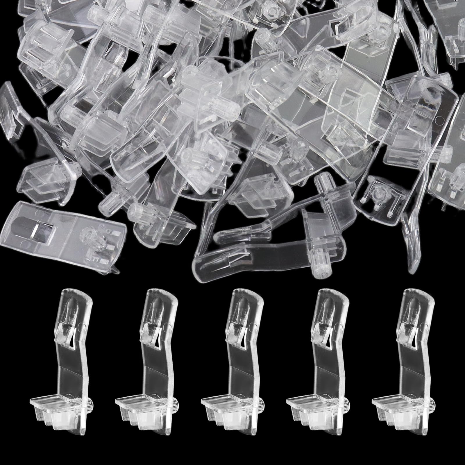 Bitray Shelf Support Peg Locking Shelf Pins Self-Locking Bracket Clips Fits 5/16" Dia Hole and 19/32" Shelf -50pcs — Amazon image 14