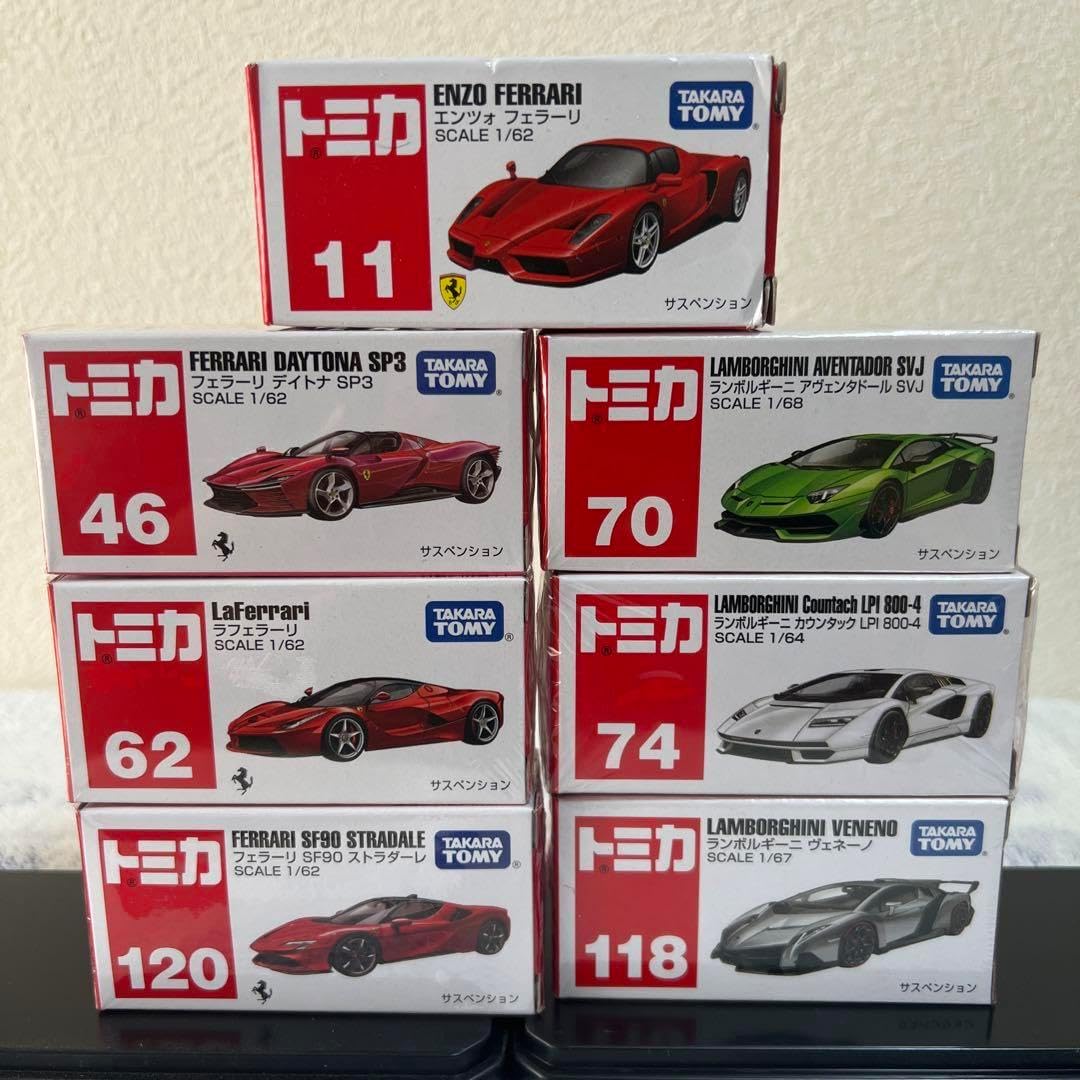 トミカ フェラーリ ランボルギーニ スーパーカー タカラトミー
