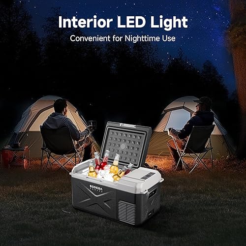 Miniatura 8 de BODEGA BODEGACOOLER - Refrigerador de automóvil de 12 voltios, congelador portátil de 18 cuartos de galón, refrigerador de automóvil -4-68,