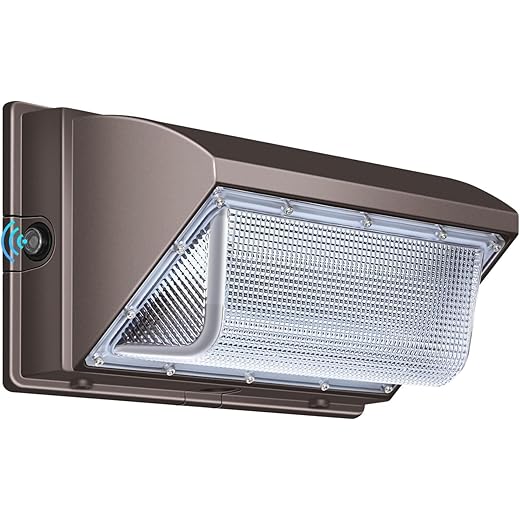 LEDMO 120W LED Wall Pack Light with Dusk-to-Dawn Photocell15840LM 5000K Daylight Outdoor Security Lighting Commercial and Industrial LED Wall Lights for Garages|Warehouses|Factories|House