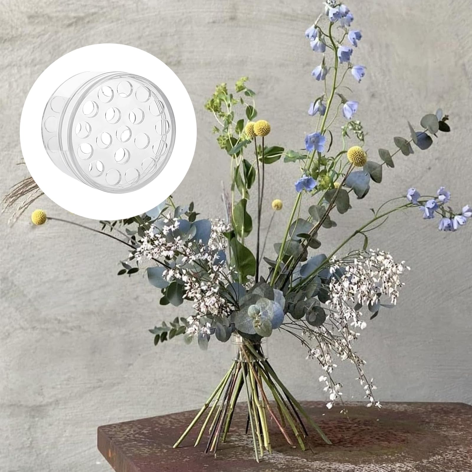 Support De Tige En Spirale Pour Arrangement Floraux Ikebana - ABS, Petite Et Grande Tailles, DIY Bouquet - 7