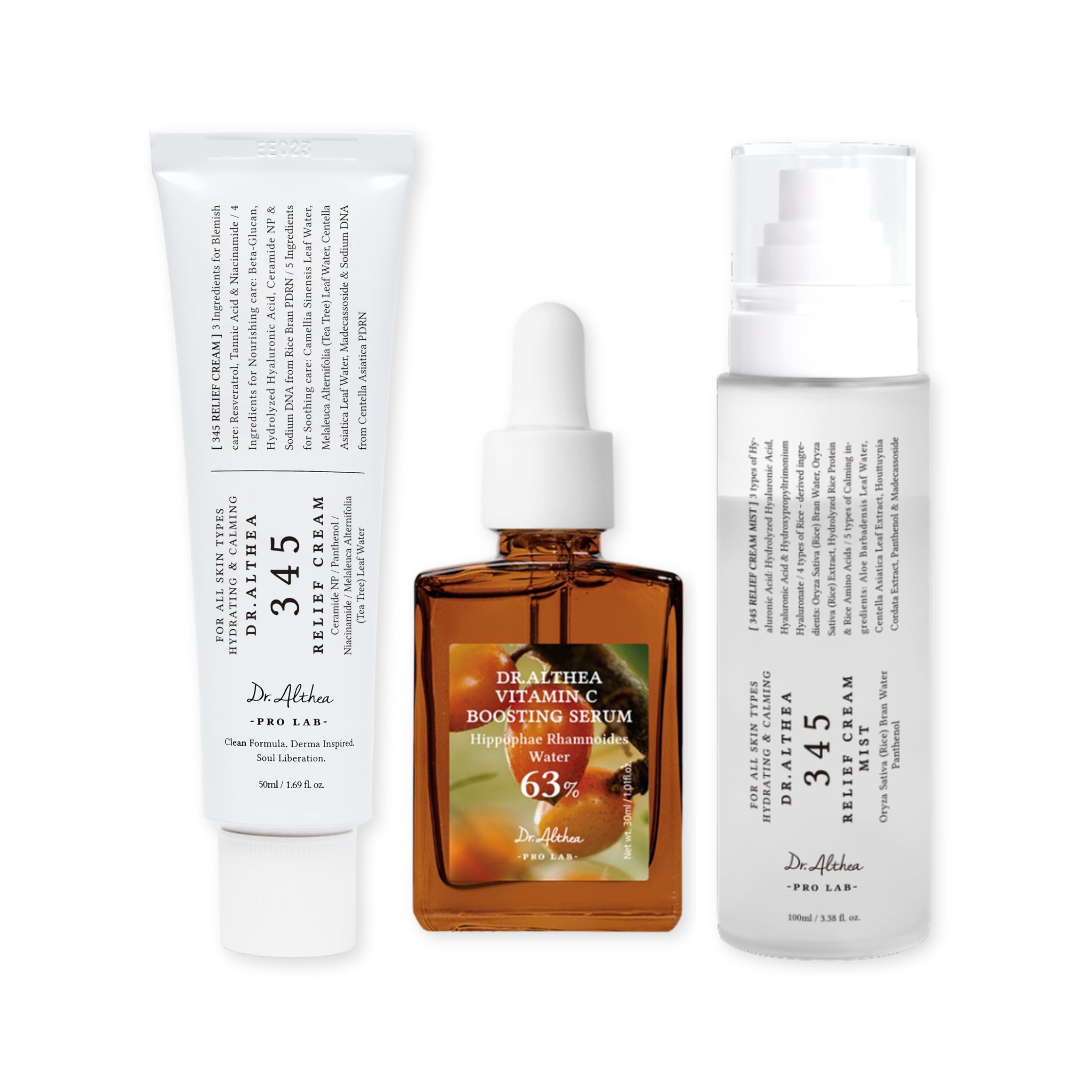 Amazon.com: Dr.Althea 3-Step Acne Care Set (Boosting) | Post Acne