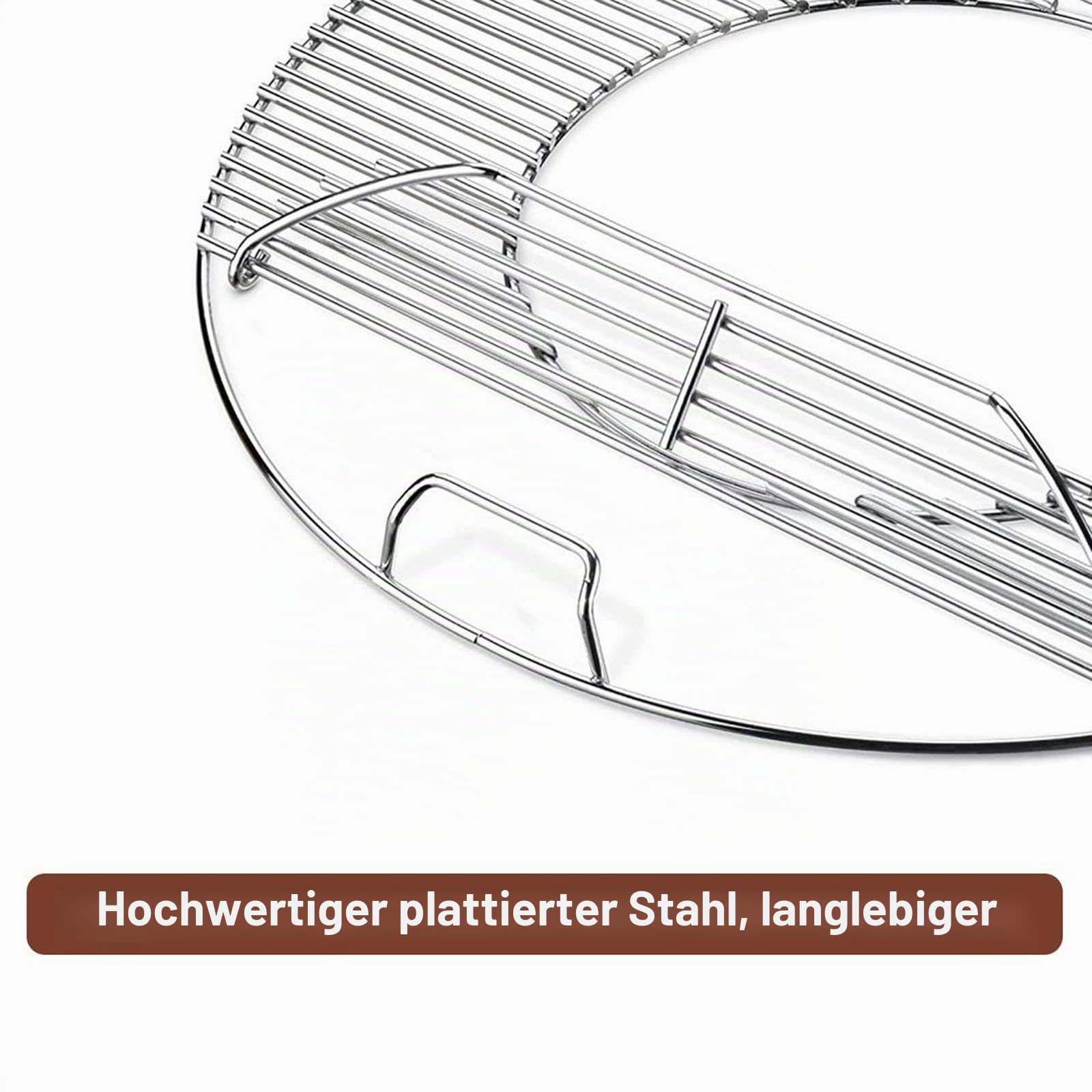 GFTIME Holzkohlegrill Ersatzteilset mit Rotor für Weber 57cm One-Touch, Master-Touch und Bar-B-Kettle Reinigungssystem Kohlerost Zubehör Kit, Holzkohle Grillrost mit Grillrosteinsatz, 8835, 7441, 7444