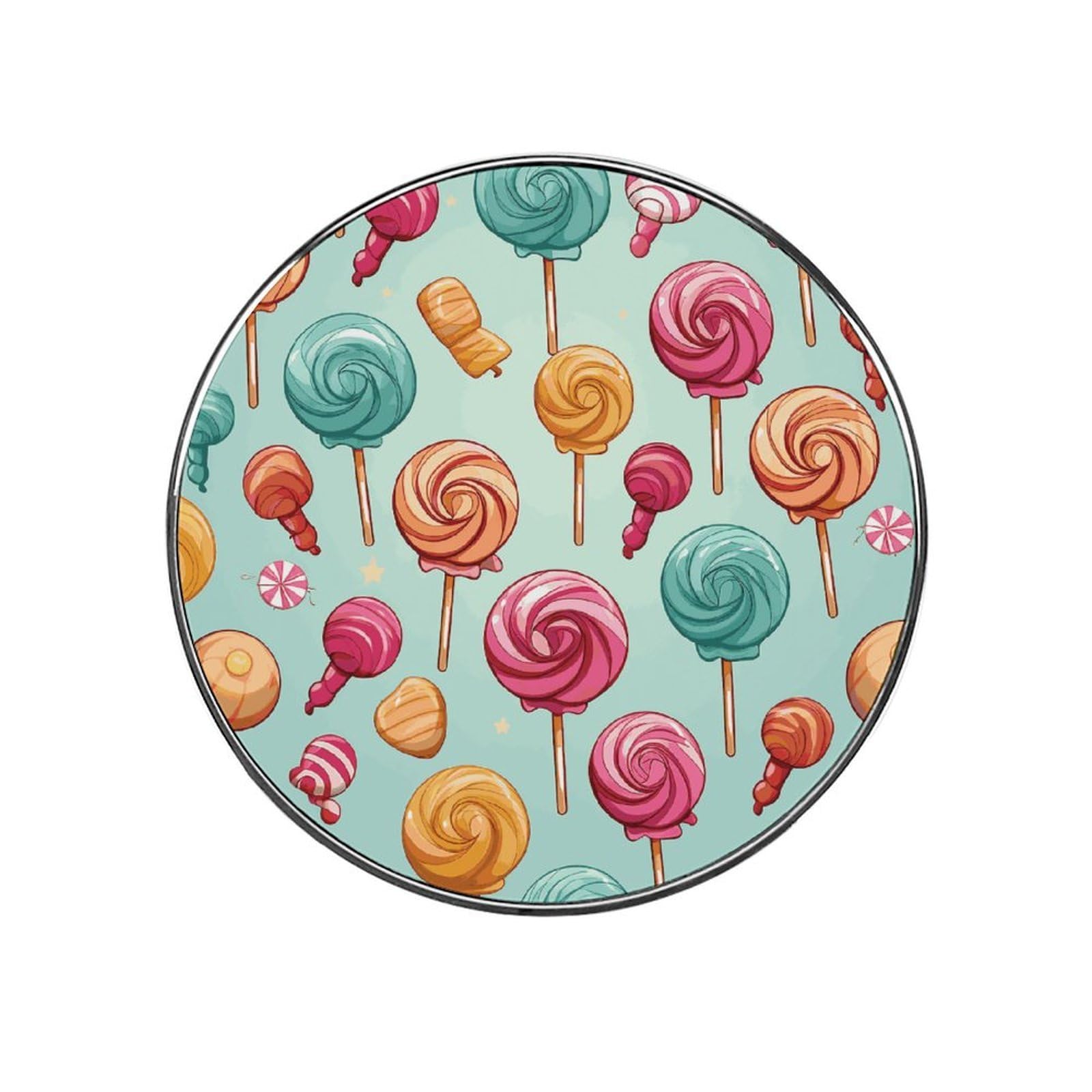 Candy Fridge Magnet Magnetic Refrigerator Magnets Mini Round Kitchen Fridges Magnets for Kitchen Office Whiteboard Cabinet and Dishwasher