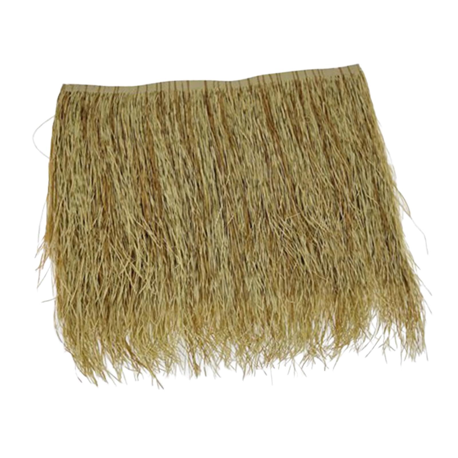 Palm Thatch Roll Straw Mats Straw Roof Thatch for Party Fence Patio Umbrella C Nonflame Retardant-image-31