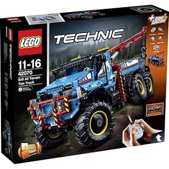 おれお レゴ テクニック 6x6 全地形マグナムレッカー車42070 デザイナー