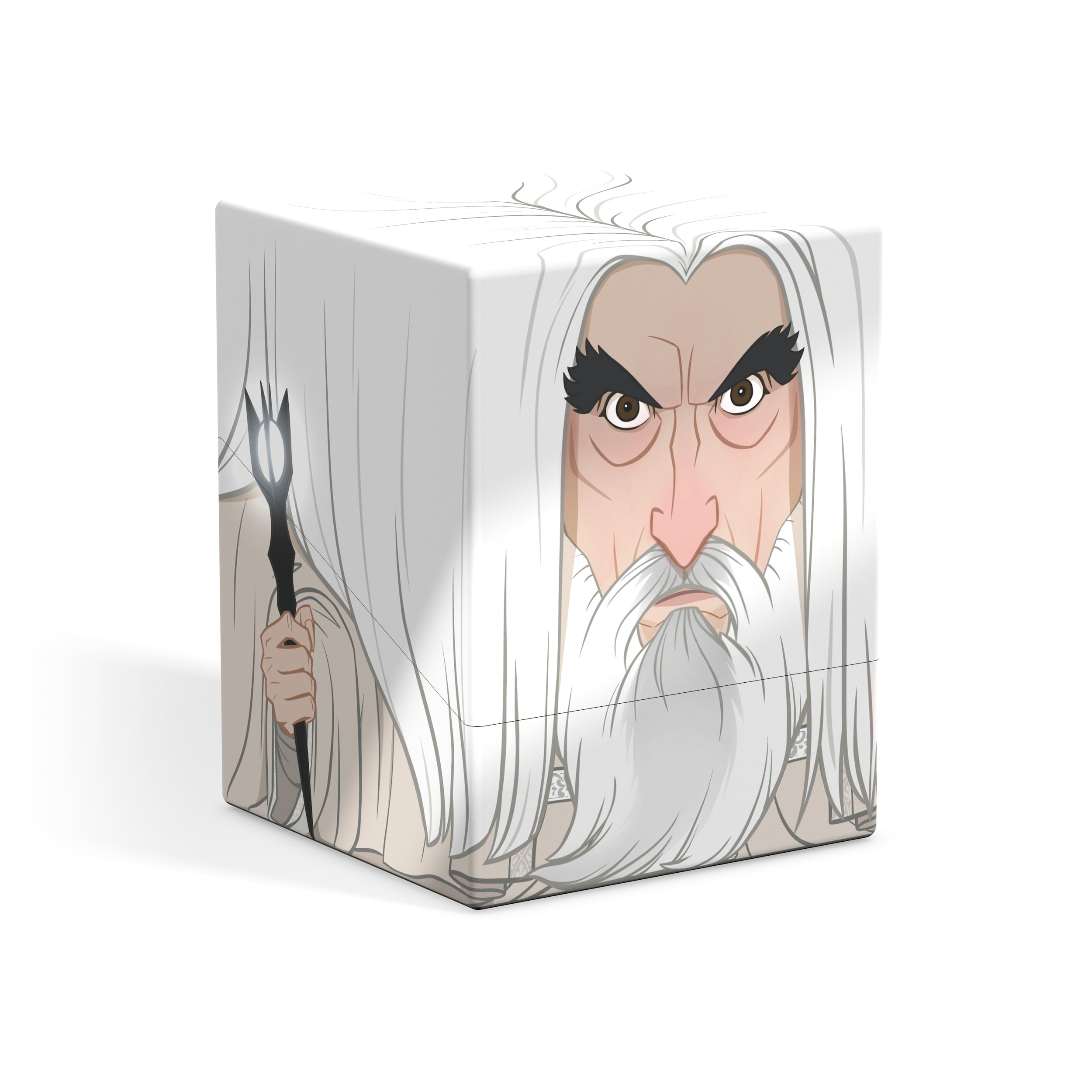 Squaroes Squaroe The Lord of the Rings LOTR014 Saruman accesorio TCG cúbico