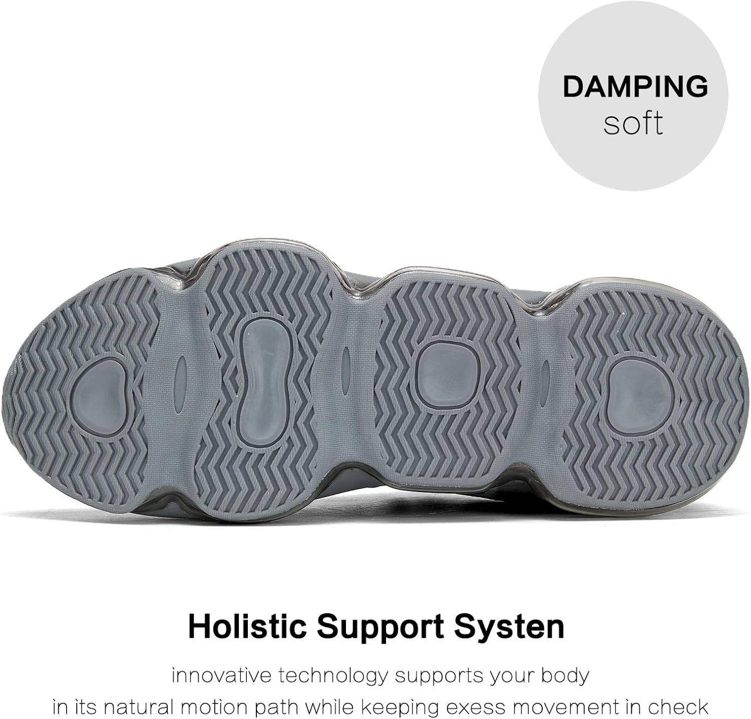 Men's Air Cushion Running Shoes Breathable Tennis Fashion Sneakers Non Slip Workout Casual Sport Shoes Gym Training Comfortable Walking Shoes - Image 6