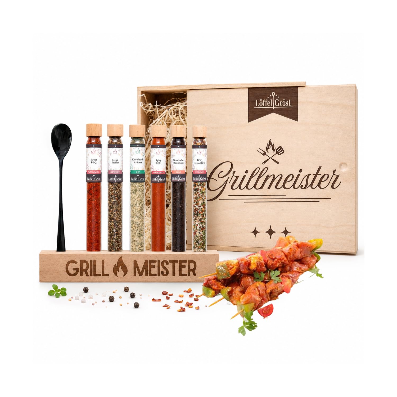 Gewürz-Geschenkbox Grillmeister