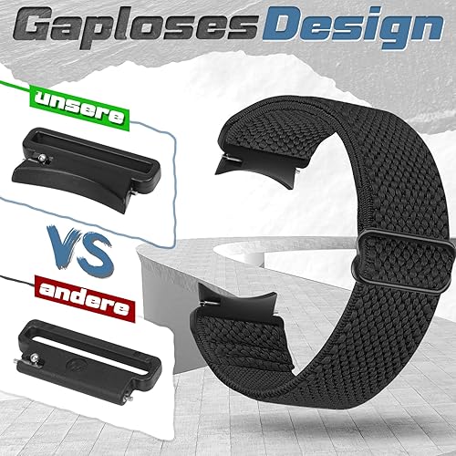 Miniatura 5 de Correas elásticas de reloj compatibles con Samsung Galaxy Watch 654 de 1.575 pulgadas, 1.732 pulgadas, Galaxy Watch 6 Classic de 1.732 pulgadas,