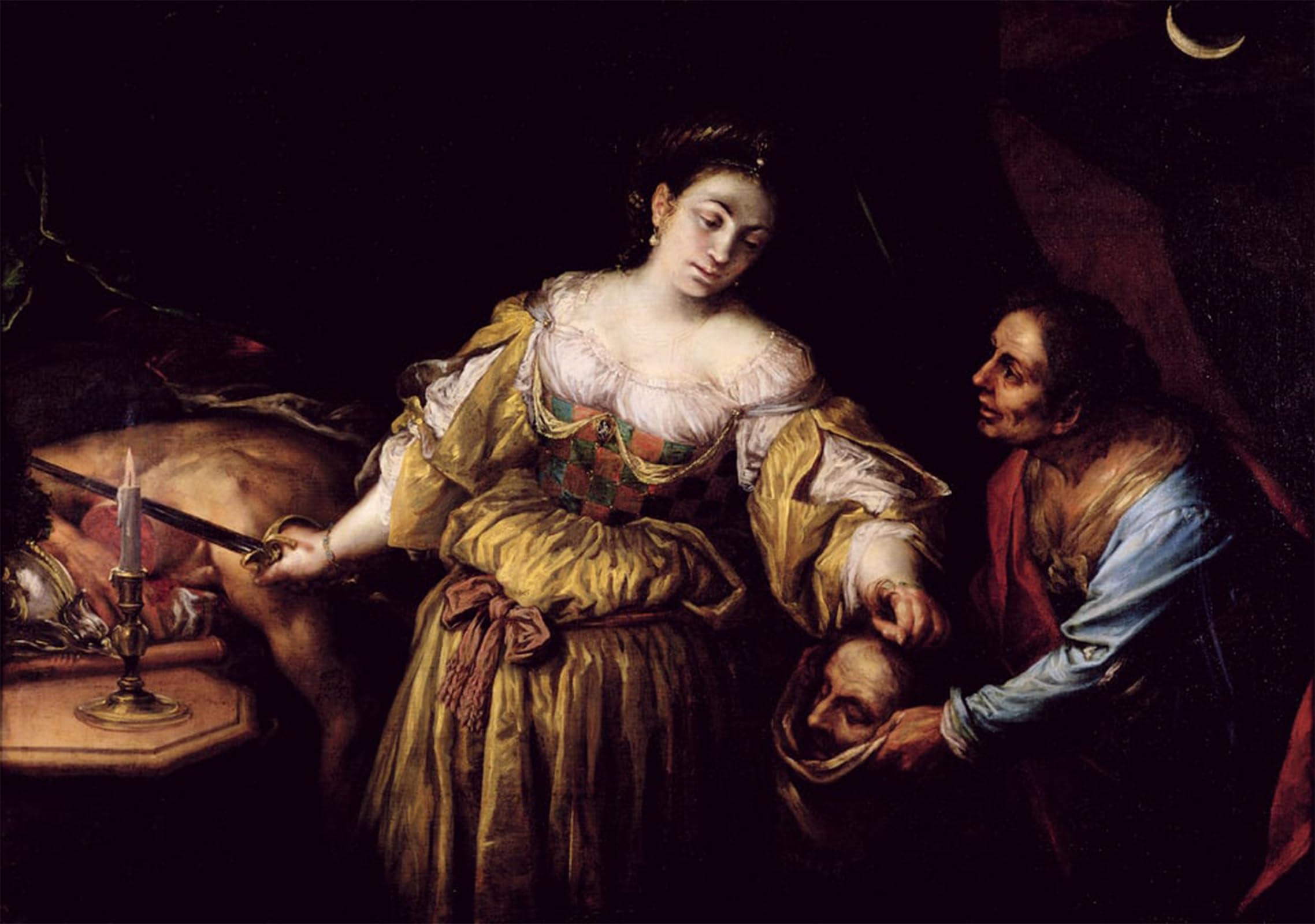 ARTXLXXBN Famous Painting Art Wall Decor Abstract Art Picture Judith Beheading Holofernes by Francesco Del Cairo Animal Pictures for Home Decor 60x90cm