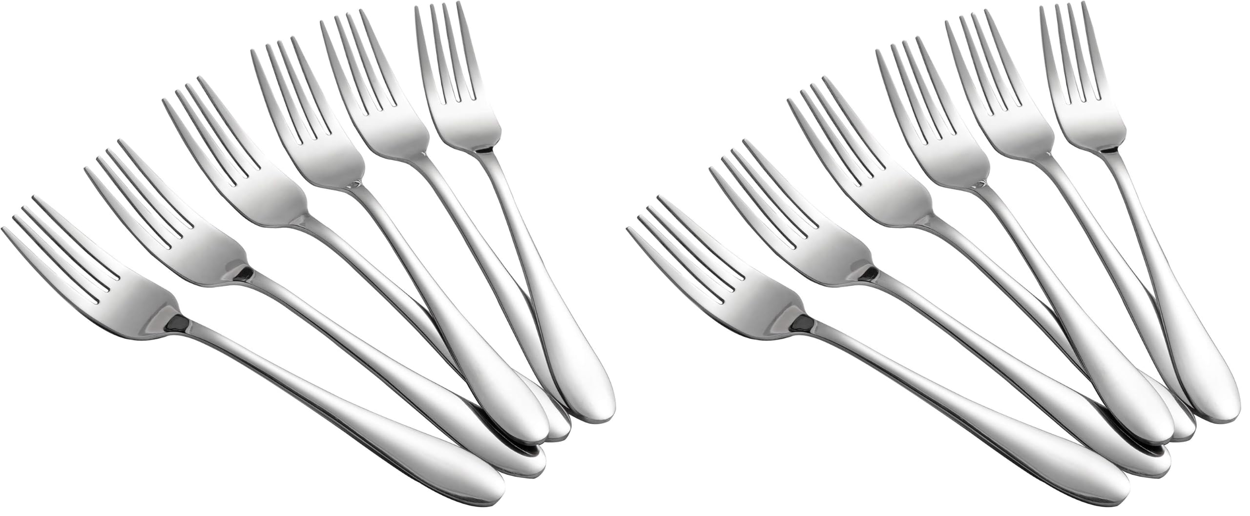 Aebeky 12-Piece Stainless Steel Dessert Forks,Salad Forks Set,6.7-Inch — Amazon image 8