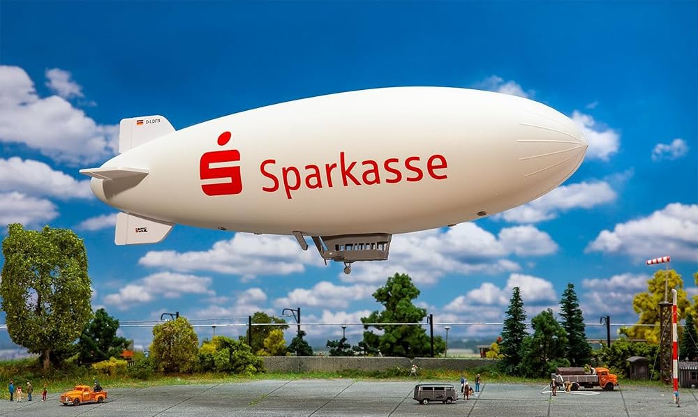 Amazon | FALLER Nスケール 飛行船 - キット - Sparkasse