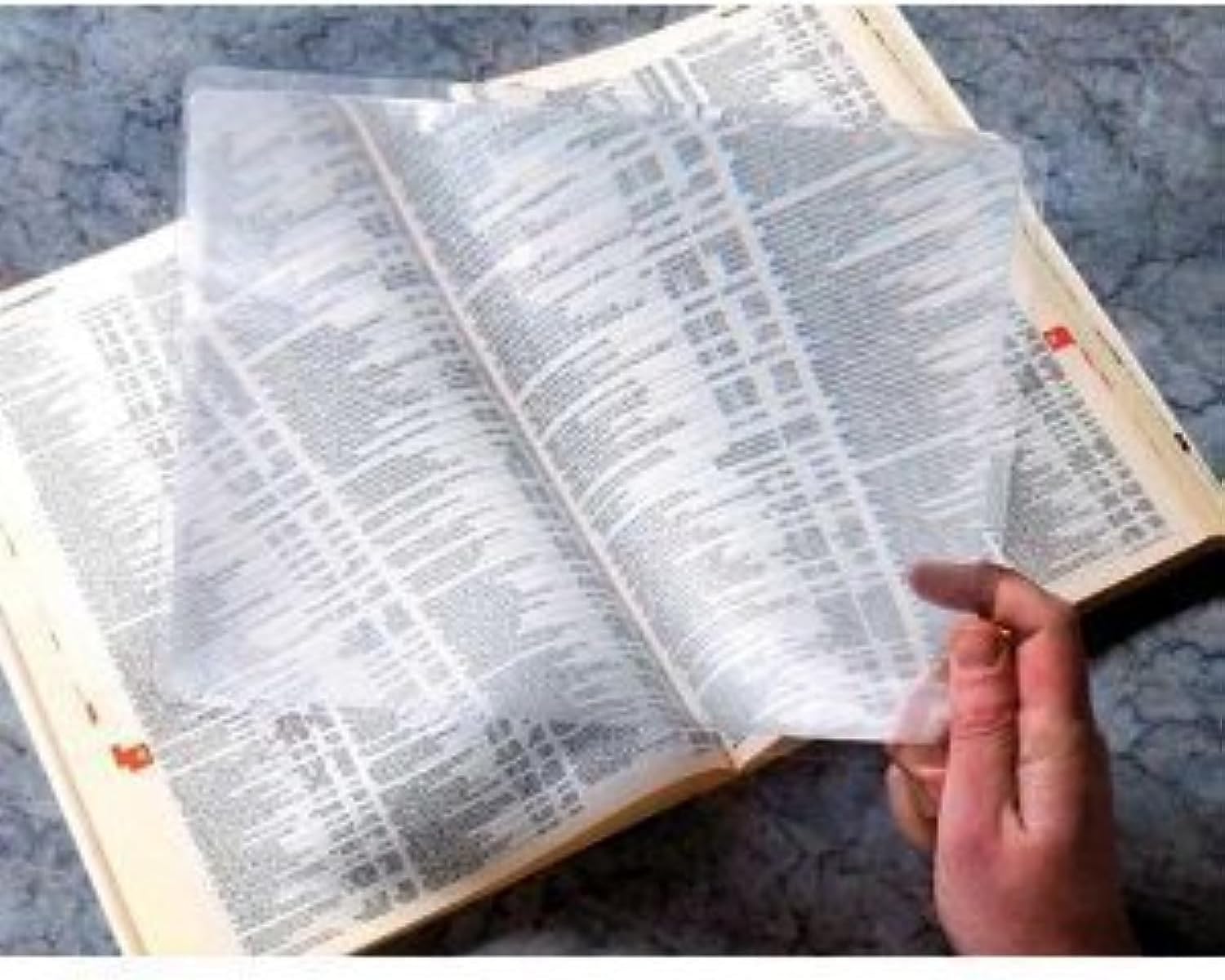 5 Pack of Opticlens Brand 7" x 10.25" Fresnel Lens - Magnifier, Reading Aid + Solar Oven + DIY Projection TV Projects