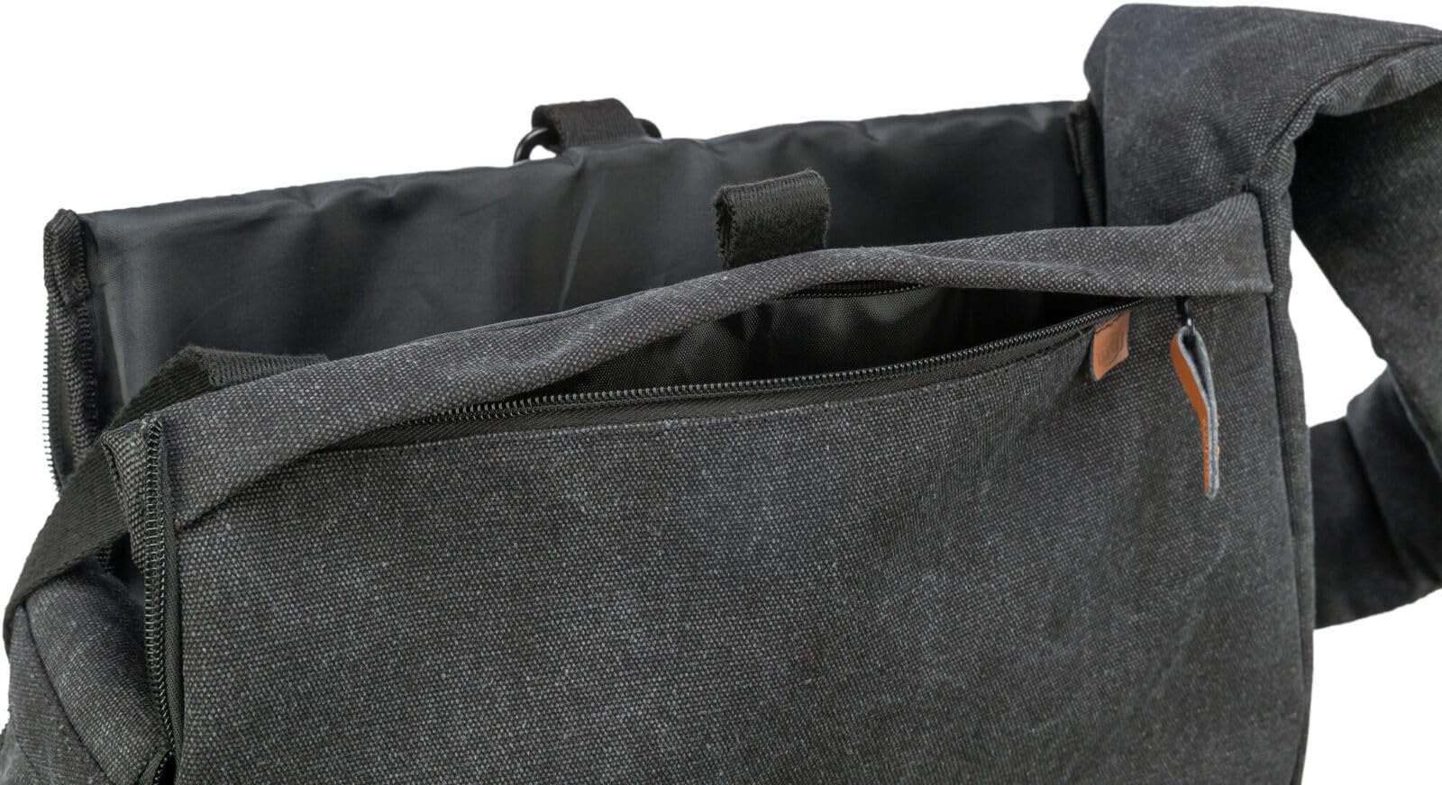 TRIXIE BE Nordic Ingrid - Bolso (35 x 25 x 13 cm), Color Negro