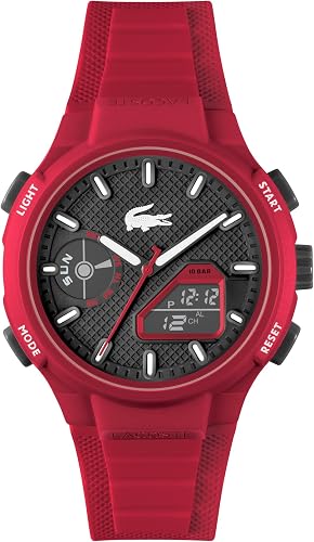 Lacoste Montre analogique-numérique avec chronographe pou…