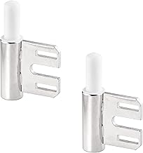 Frame part V 8100 WF for steel frame, for room doors, with plain bearing, bolt 10 mm, nickel-plated (2)