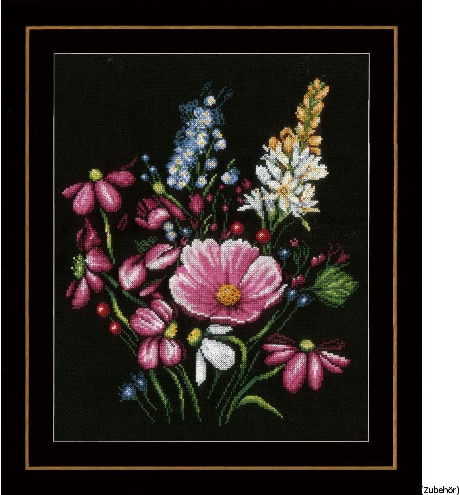 Marjolein Bastin Lanarte - Flowers Cross-Stitch kit