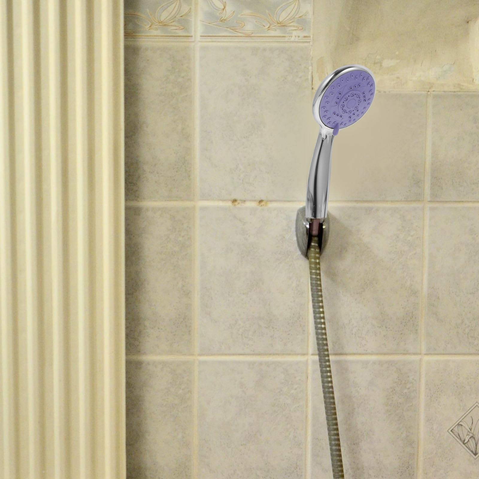 Alipis Conjunto de Grifo para Bañera y Ducha con Cabezal de Ducha de Mano, Manguera Flexible y Accesorios de Acero Inoxidable para Instalación y Duradera Color Aleatorio