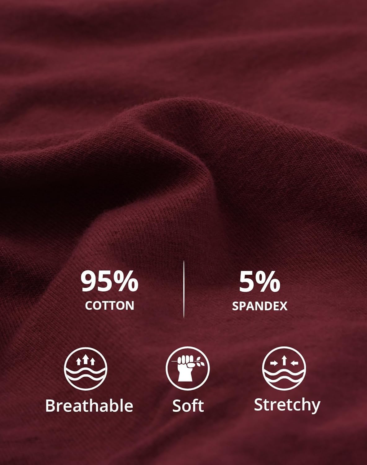 INNERSY Period Underwear for Women Cotton Lace Leakproof Menstrual Hipster Panties Bikini Briefs 3-Pack - Image 5