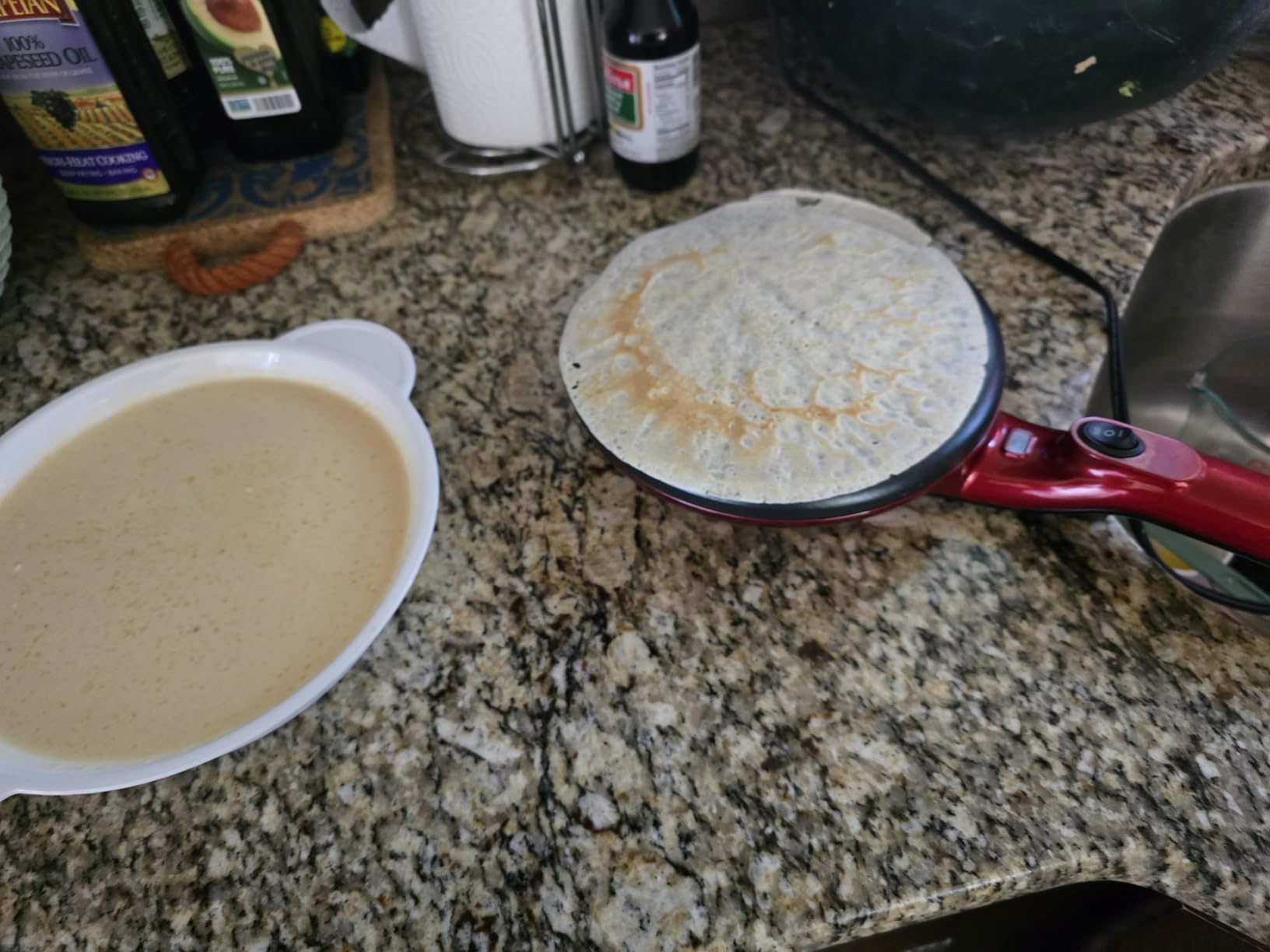 Crepe making like a French Chef