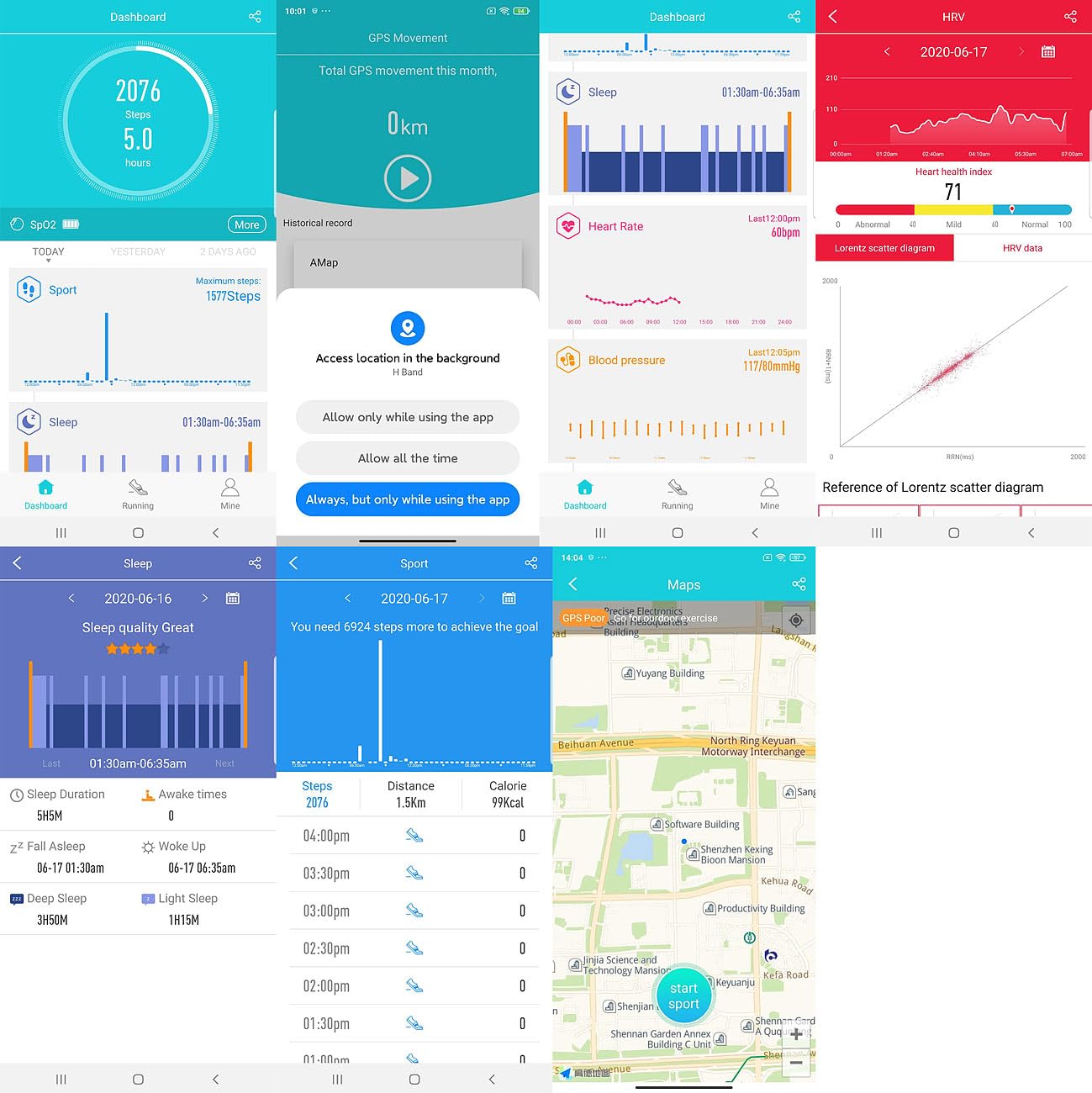 newgen medicals monitor della frequenza cardiaca: Fitness smartwatch con fascia toracica, Display a colori Full-Touch, Contapassi (orologio ECG, smartwatch frequenza cardiaca pressione sanguigna)