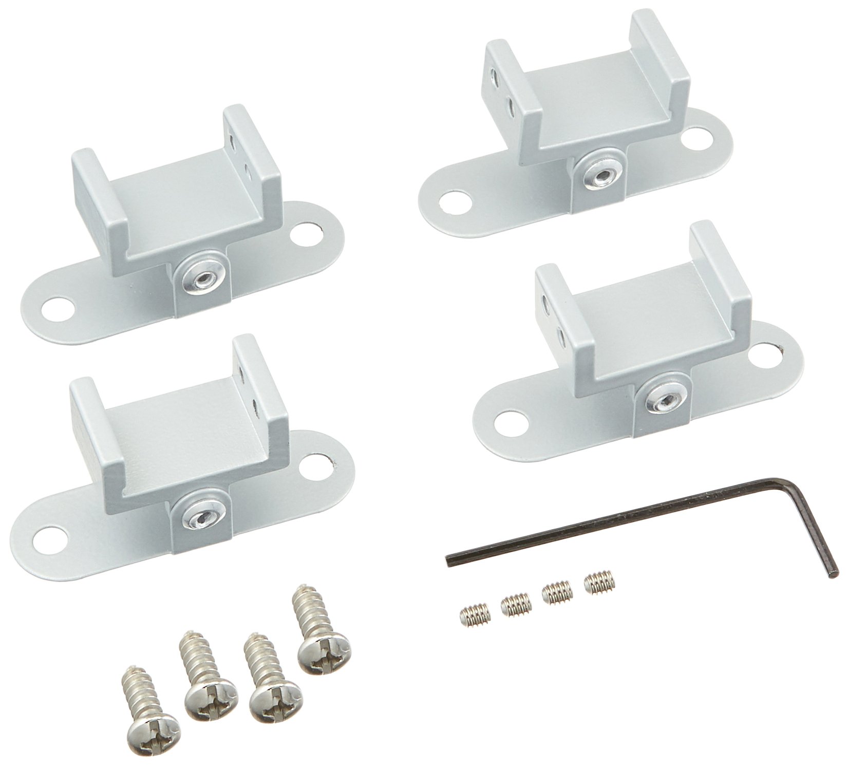 WAC LightingLED-T-CL2-PT Contemporary Adjustable Aluminum Channel Clips