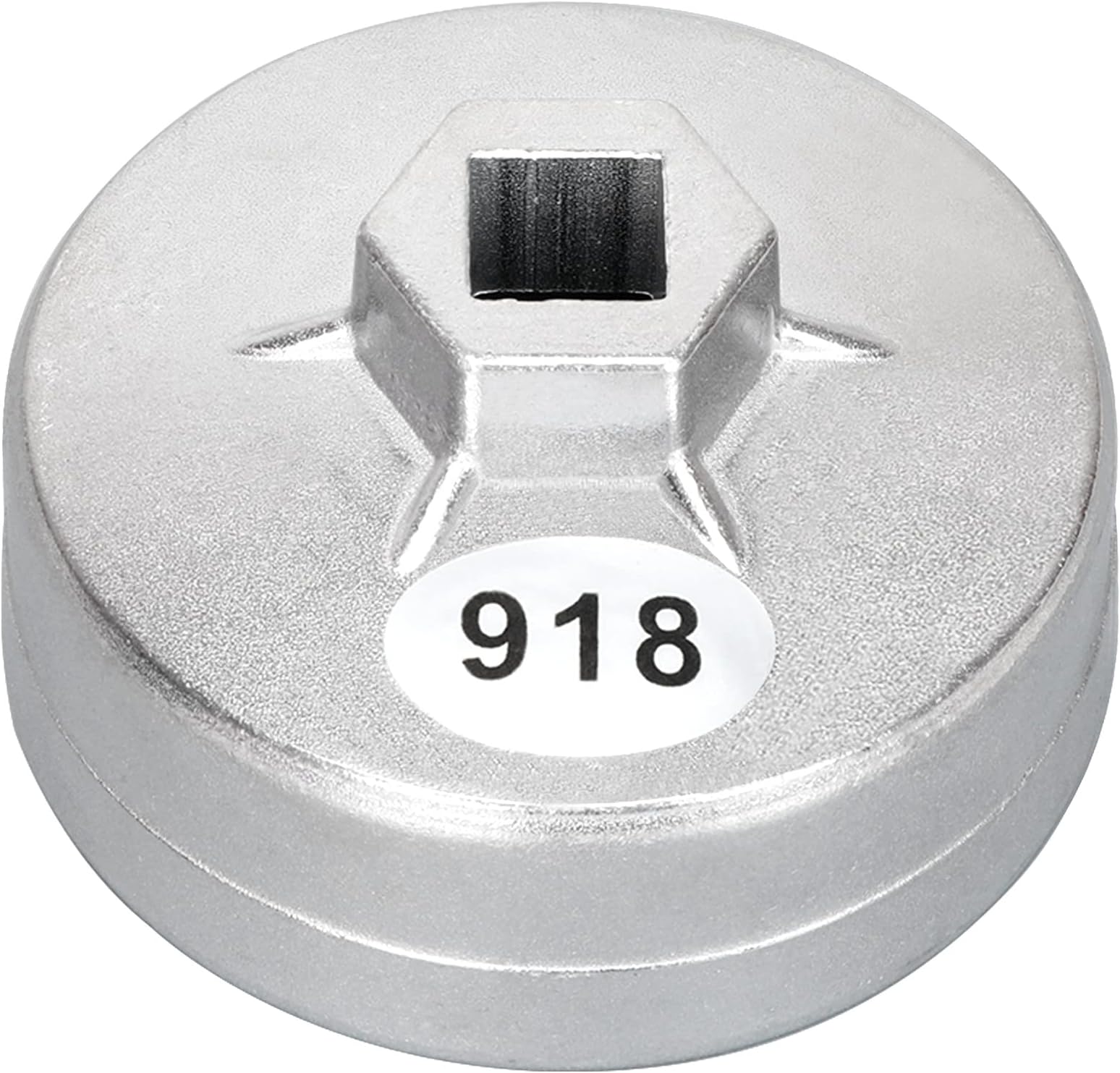 74mm Oil Filter Wrench: 15 Flutes Oil Filter Removal Tool Compatible with AC Delco PF63/PF64 Oil Filter for Chevy Silverado 4.3L Equinox 1.5L