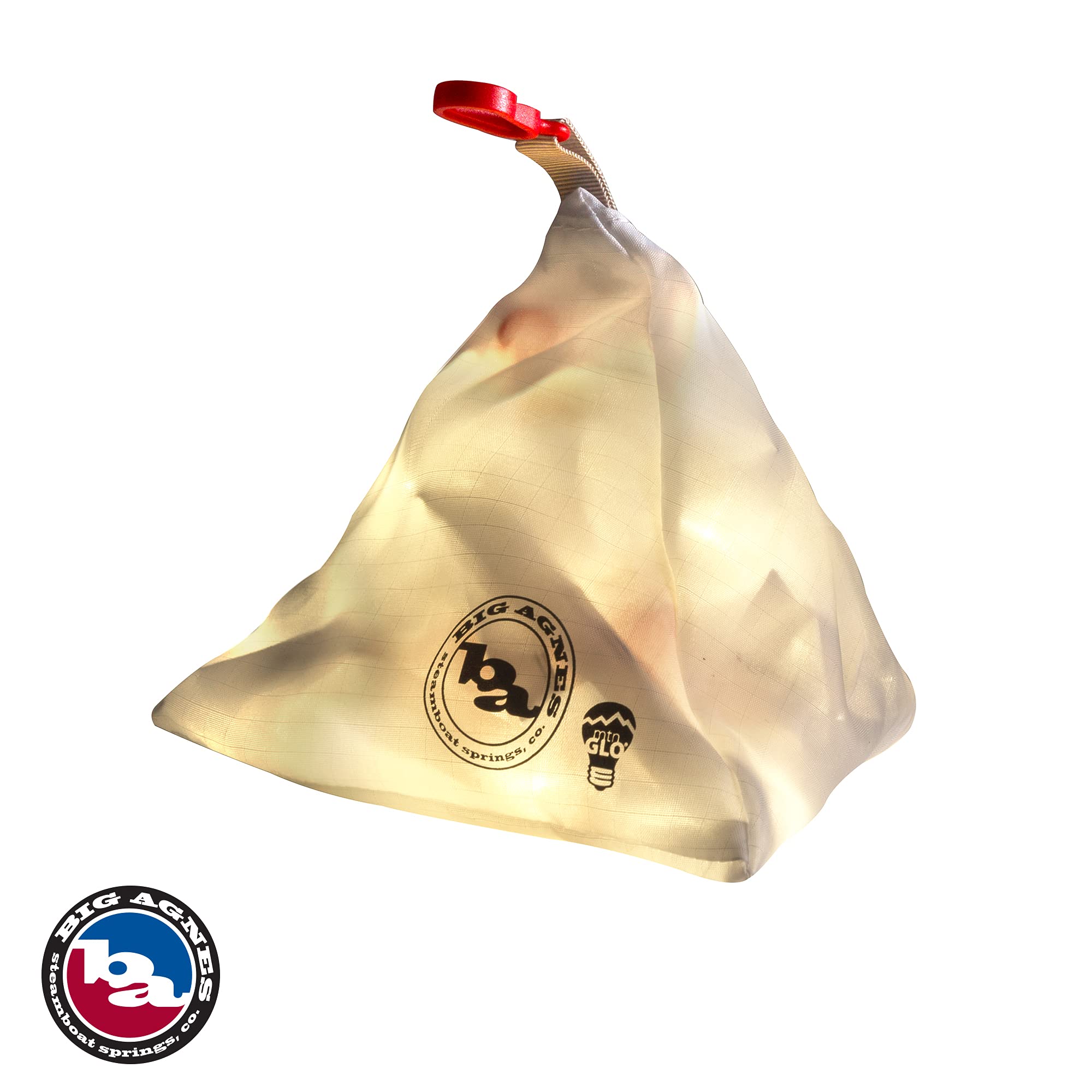 Big Agnes Inc Big Agnes Mtnglo Zelt und Campingleuchte, Weiß Campinglicht, Einheitsgröße