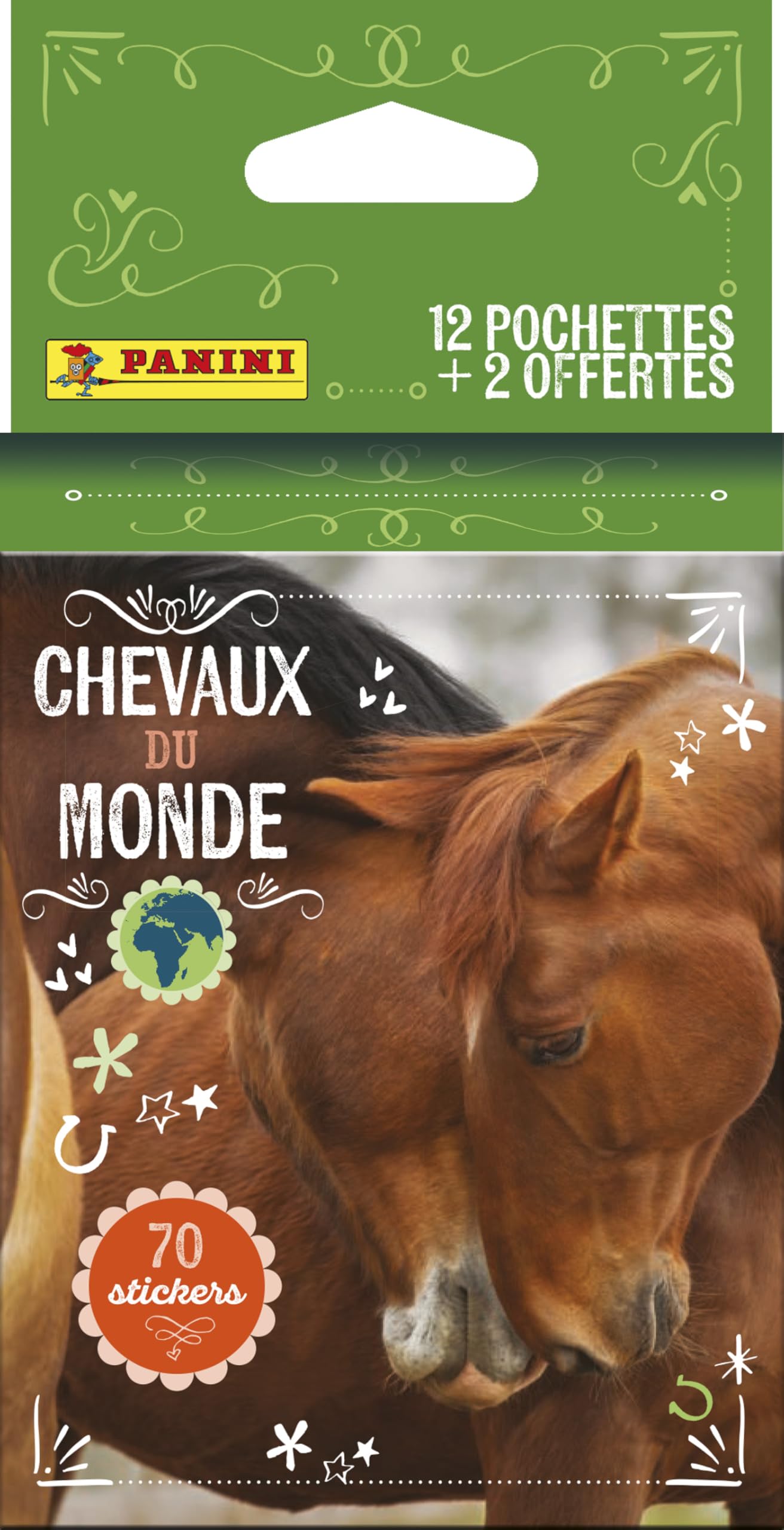 Panini Horses of The World 2025 Blister Pack 12 Bags + 2 Free