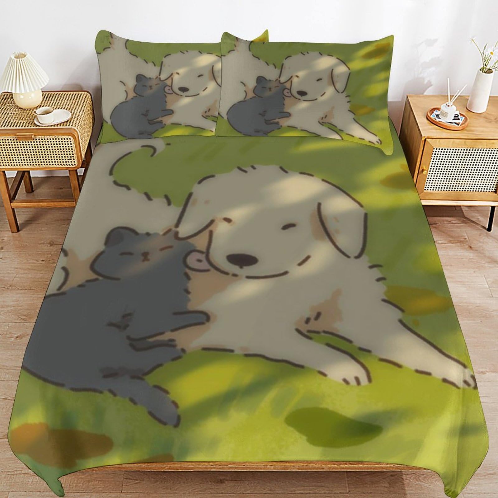 モフサンド mofusand 寝具3点セット Amazon｜モフ-サンド Mofusand 布団カバー3点セット シングル シーツ