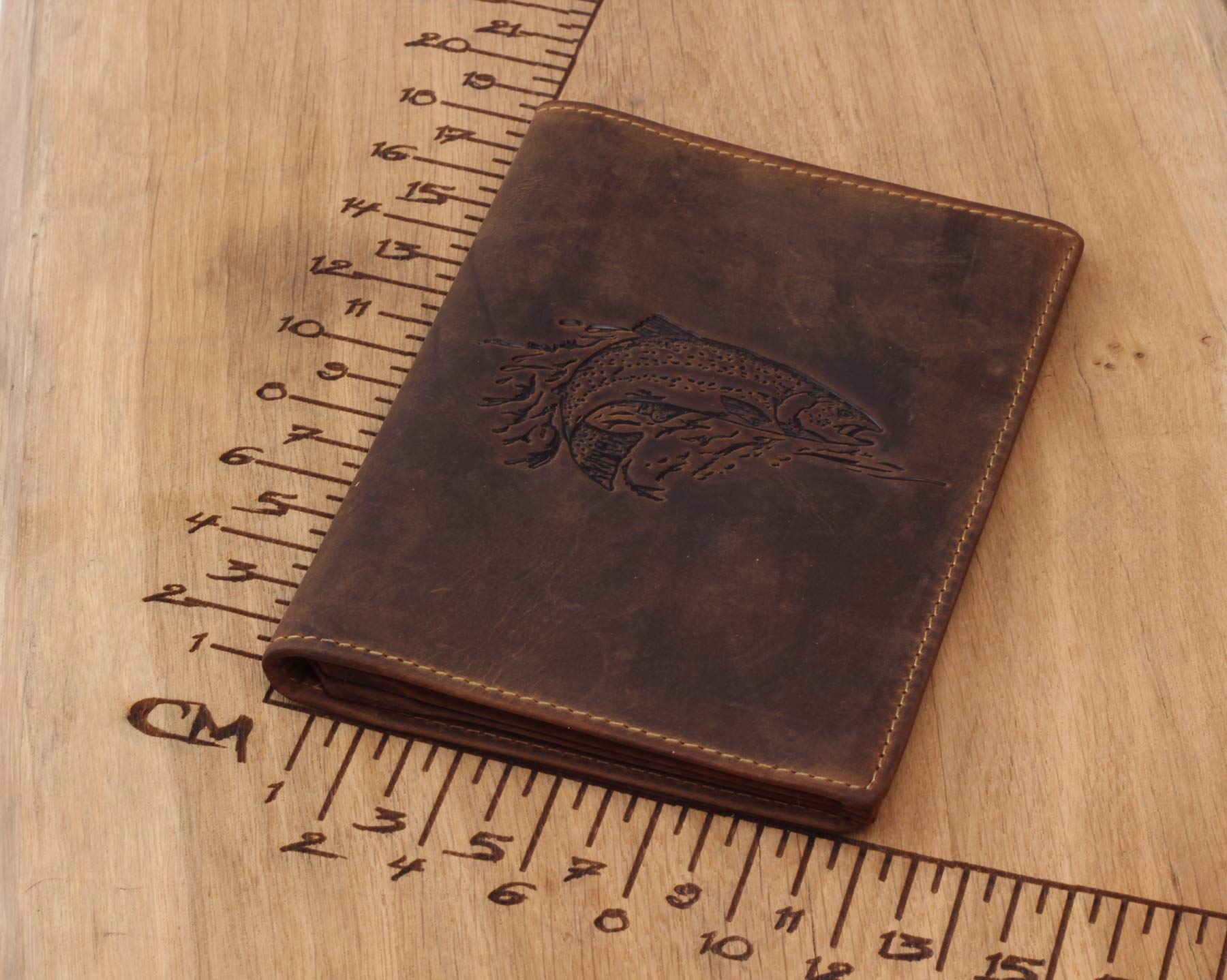 Greenburry Vintage identity card case leather 12 cm, Brown - Image 2
