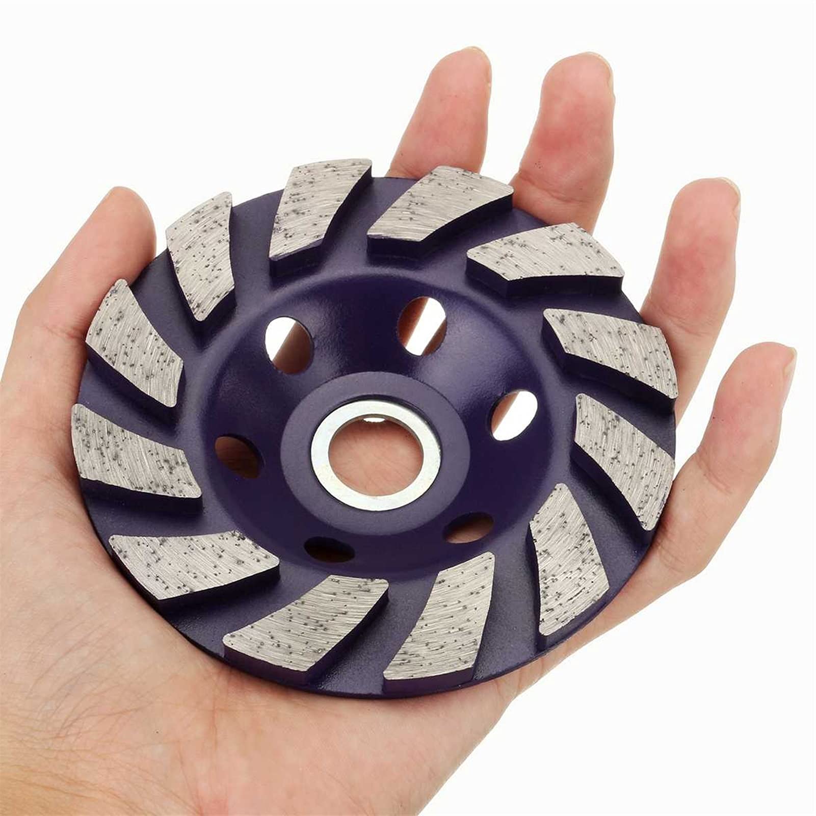 Koło diamentowe, 4" 100mm 1 szt. Diamentowa tarcza szlifierska w kształcie misy, kamień szlifierski, beton, granit, ceramiczna tnąca, elektronarzędzia, szlifowanie