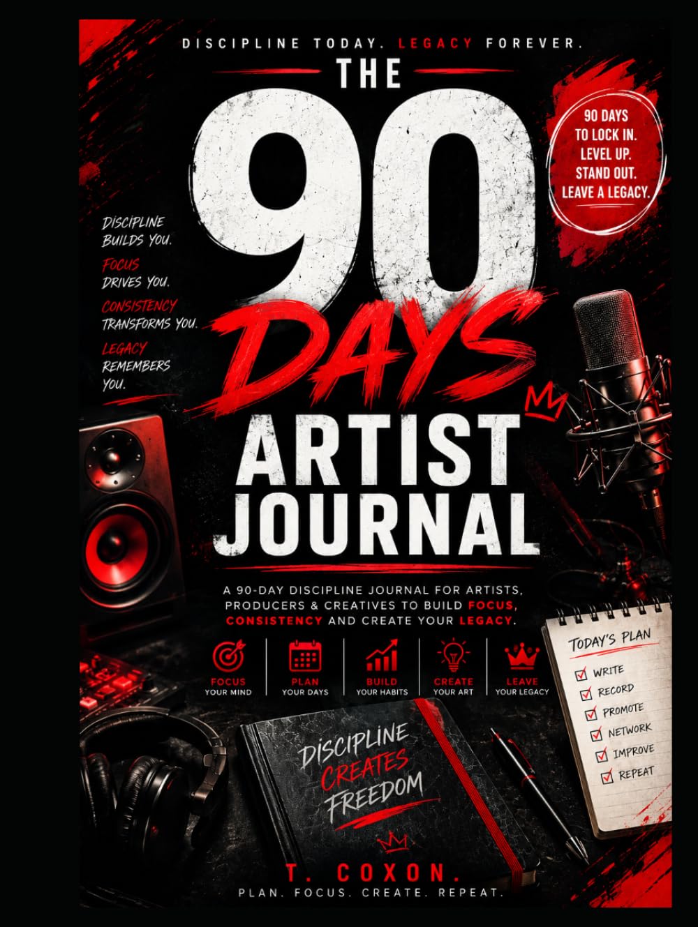 The 90 Days Artist Discipline Journal