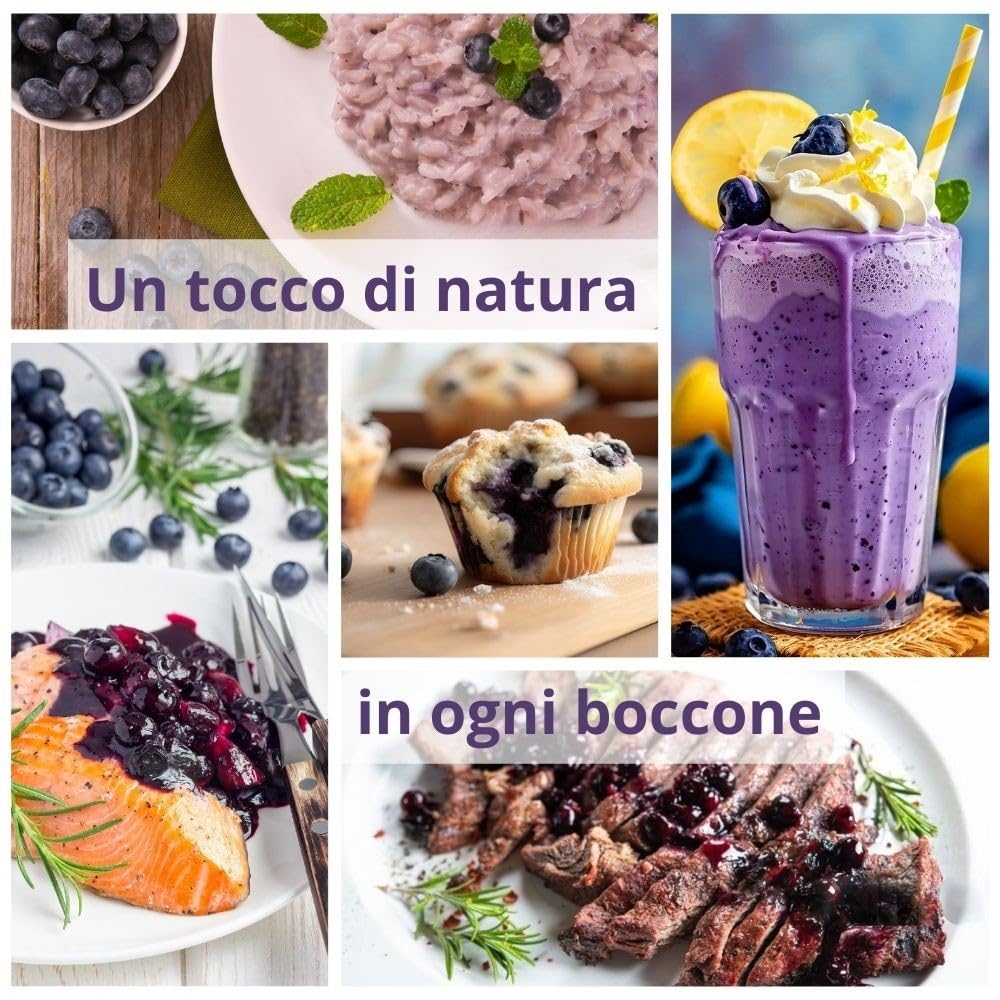 Succo di Mirtillo Nero Selvatico, 100% puro, denso, in Bag in Box da 2 Litri, senza aggiunta di acqua, zuccheri e conservanti - Origine Svedese - Paracelsus.Farm