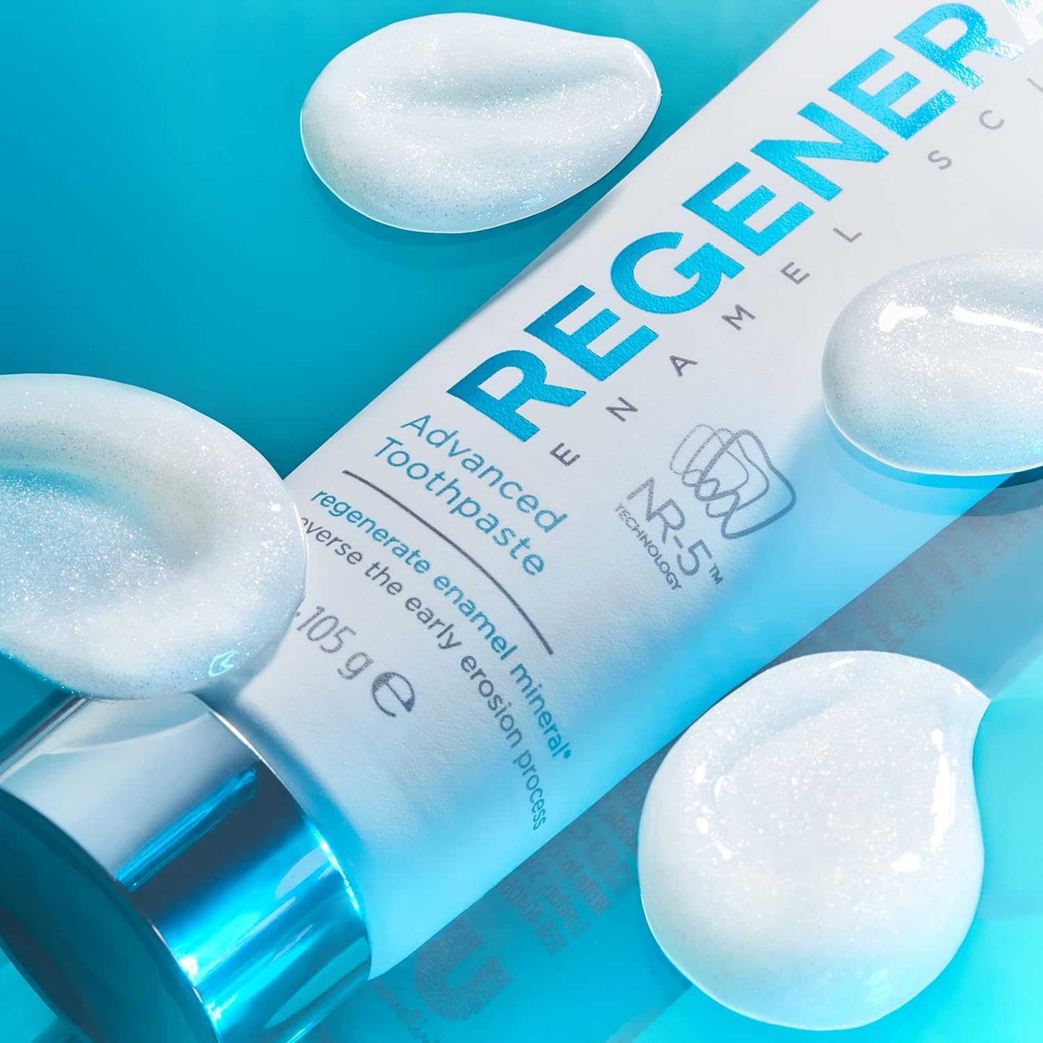 Regenerate Enamel Science Kit Completo per Cura Smalto Dentale, Dentifricio Avanzato, Siero NR-5™ e 1 Set di Mascherine, Rigenera i Minerali dello Smalto, Protezione Carie, Ripristina il Bianco, Menta